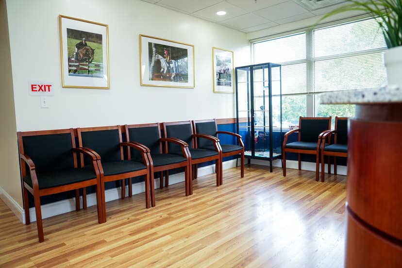 Comfortable waiting area